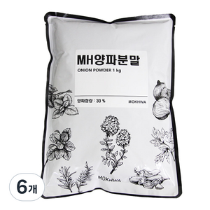 딜리셔스마켓 MH양파분말, 1kg, 6개