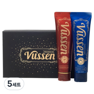 뷰센 기능성 치약 시린이 충치 케어 세트 S 120g + C 120g, 5세트, 2입