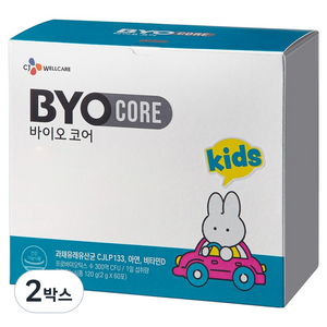 바이오코어 키즈 유산균 60p, 120g, 2박스