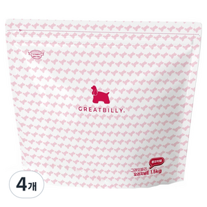 그래잇빌리 전연령 반려동물 오리지널E 프리미엄 소프트 사료, 가수분해연어, 1.5kg, 4개