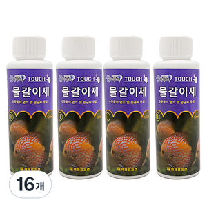 샘아쿠아 터치 물갈이제, 120ml, 16개