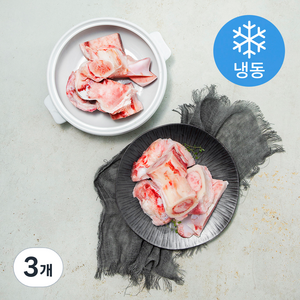 횡성한우 사골 (냉동), 2kg, 3개
