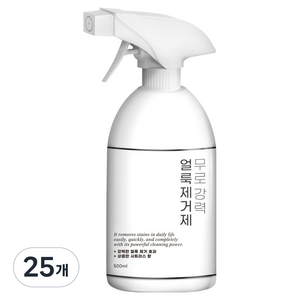 무로 강력 얼룩제거제, 500ml, 25개