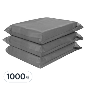 황제포장산업 HDPE 접착식 은먹색 택배봉투, 1000개