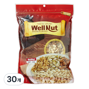 웰넛 자연두레 아몬드 슬라이스, 200g, 30개