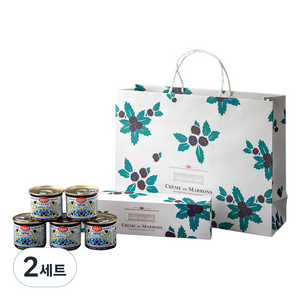 크렘드마롱 밤잼 슈슈 선물세트, 2세트