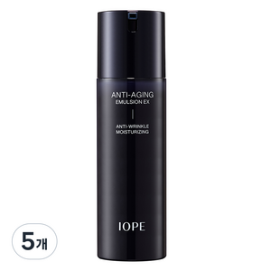 아이오페 뉴 맨 안티에이징 에멀젼 이엑스, 120ml, 5개