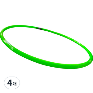 나리아 교재용 단색 훌라후프 단색 75cm, 200g, 그린, 4개