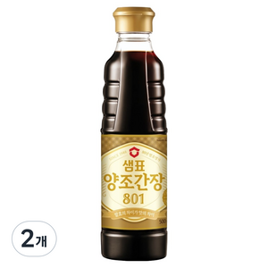샘표 양조간장 801, 2개, 500ml