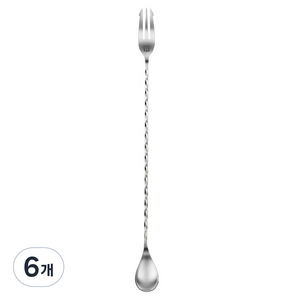 바겐슈타이거 올스텐304 홈텐딩 바스푼 포크형 32cm, 6개