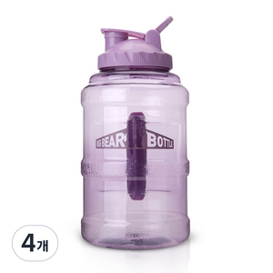 빅베어 쉐이커 보틀, 퍼플, 2.5L, 4개