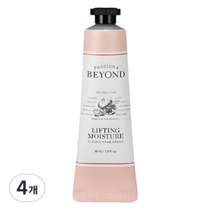 비욘드 클래식 핸드크림 리프팅 모이스처 석류향, 30ml, 4개