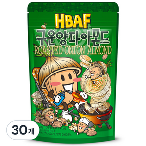 바프 구운양파 아몬드, 190g, 30개