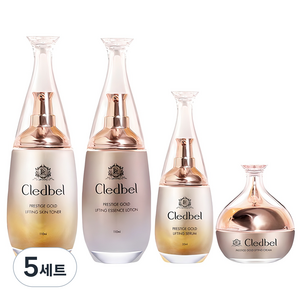 끌레드벨 프레스티지 골드 리프팅 기초화장품 4종 세트, 5세트
