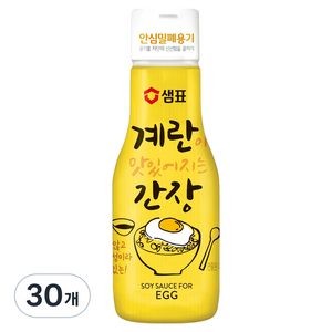 샘표 계란이 맛있어지는 간장, 200ml, 30개