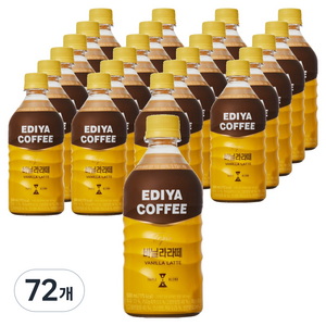 이디야 트리플 바닐라라떼, 500ml, 72개