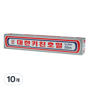 대한웰빙은박접시 호일 30cm x 50m, 10개