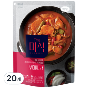 더미식 부대찌개, 350g, 20개