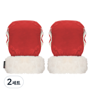 마니또 코지 핸드 머프, 레드, 2세트