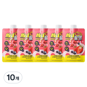 그린몬스터 밀슐랭 단백질 쉐이크 베리베리 요거트, 40g, 10개