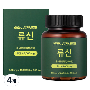 이포에이 아미노리젠 코어 류신 아미노산, 4개, 180정
