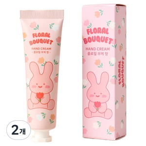 버터 샵 스크래빗 핸드크림 플로럴부케향, 30ml, 2개