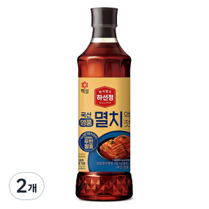 하선정 국산명품 멸치액젓, 1kg, 2개