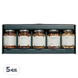 착한습관 프리미엄 견과 5종 선물세트 900g, 5세트