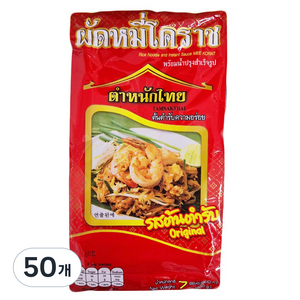 팟타이 라이스누들 앤 소스 오리지날, 200g, 50개