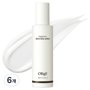 OBge 모이스처 올인원 로션, 200ml, 6개