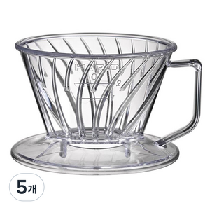 하리오 페가수스 드리퍼 PED-01-T, 120ml, 5개, 단품