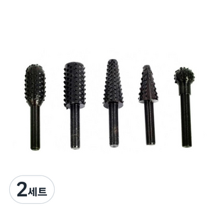 목공예 로타리바 목재 홈파기 날 5종 세트, 2세트