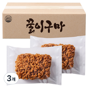 꿀이구마 수제 크런치 약과, 700g, 3개