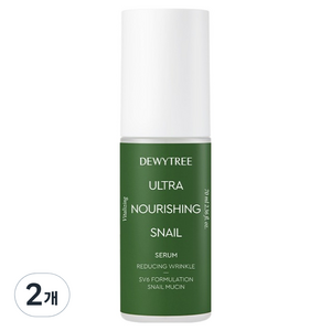 듀이트리 울트라 너리싱 스네일 에센스 세럼, 2개, 70ml