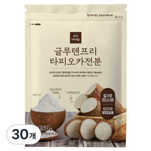 배대감 글루텐프리 타피오카 전분, 450g, 30개