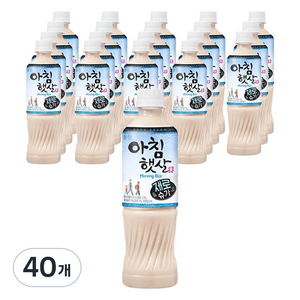 아침햇살 제로슈가, 500ml, 40개