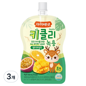 아이배냇 아동용 키클리 녹용, 3개, 100ml