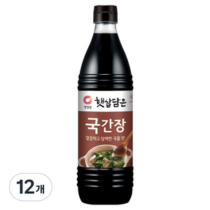 햇살담은 국간장, 840ml, 12개