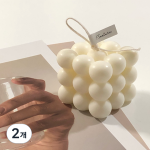 F5NATURE 봉봉캔들, 우드세이지 앤 씨솔트, 142g, 2개