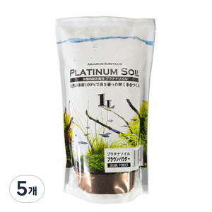 준 플래티넘 소일 파우더 브라운, 1L, 5개
