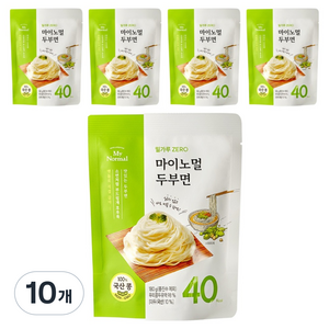 마이노멀 밀가루 ZERO 두부면, 180g, 10개