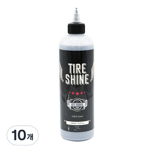 오토그루밍 타이어샤인 광택 코팅제, 10개, 500ml
