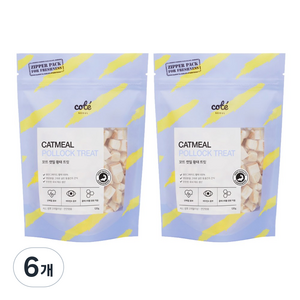꼬뜨 캣밀 트릿 고양이 동결건조 간식, 황태, 120g, 6개