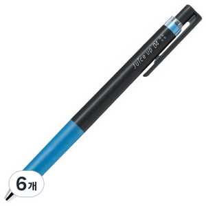 파이롯트 쥬스업 볼펜 0.4mm, 라이트블루, 6개