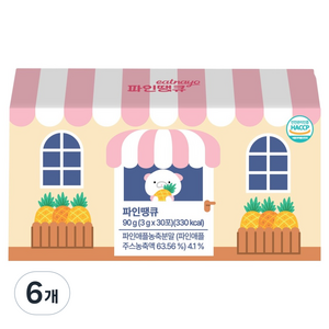 있나요 파인땡큐 파인애플 효소30p, 90g, 6개