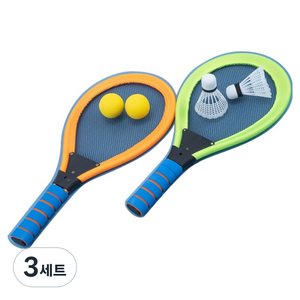 캐스비 스포츠 뉴미니라켓 세트 2905, 혼합색상, 3세트