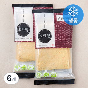 오마뎅 신선한 어묵 (냉동), 220g, 6개