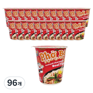 킹포 베트남 쌀국수 소고기플레이버, 50g, 96개