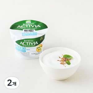 풀무원 액티비아 설탕무첨가 화이트, 400g, 2개