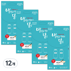 쁘띠팬시 냉장고라벨지 20-B213, 7개입, 12개